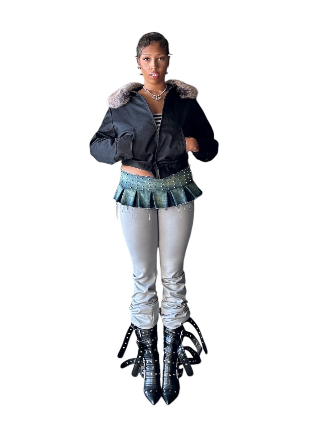 Studz Wrap Mini Skirt