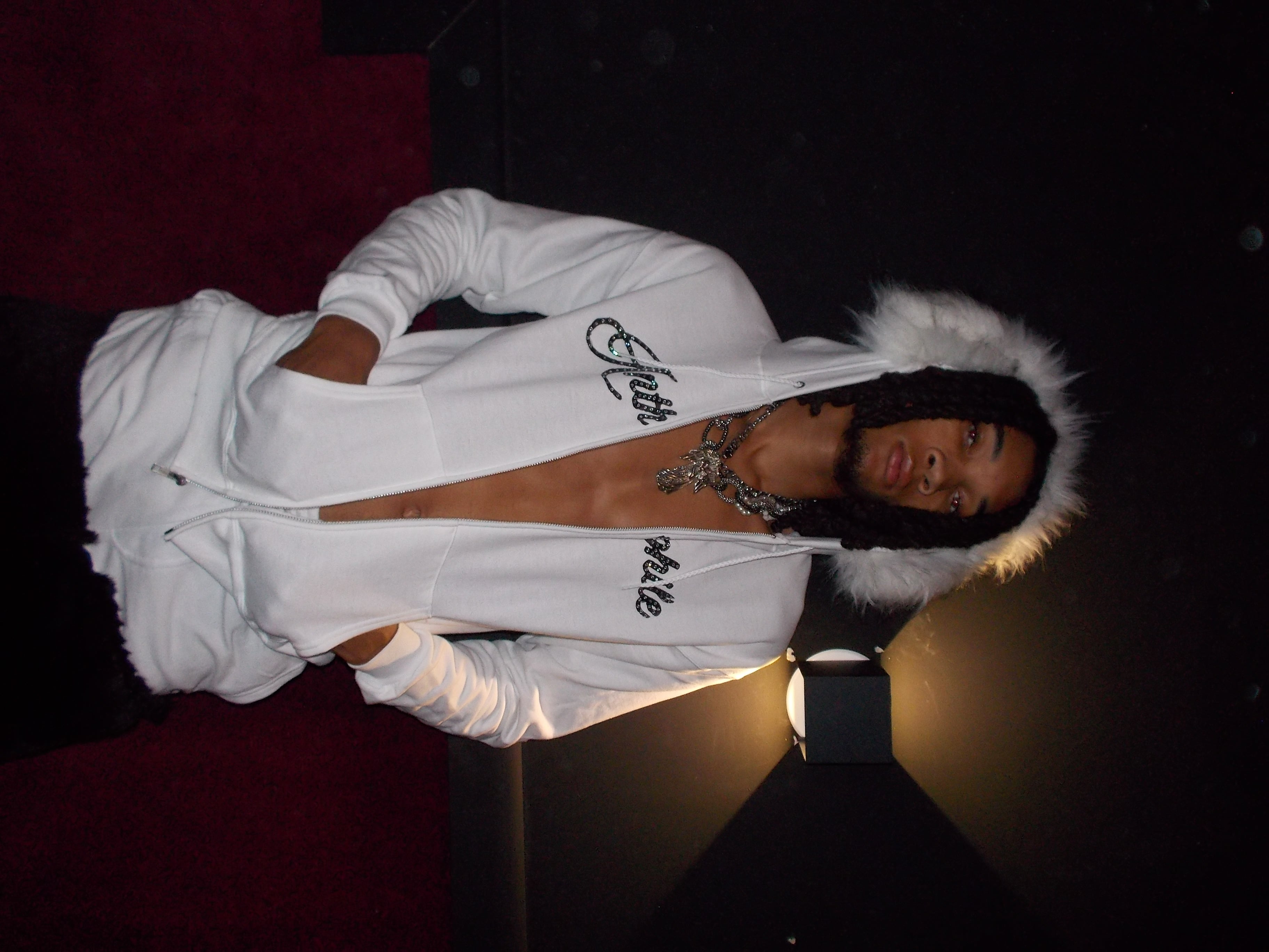 Anthophile fur collar hoodie