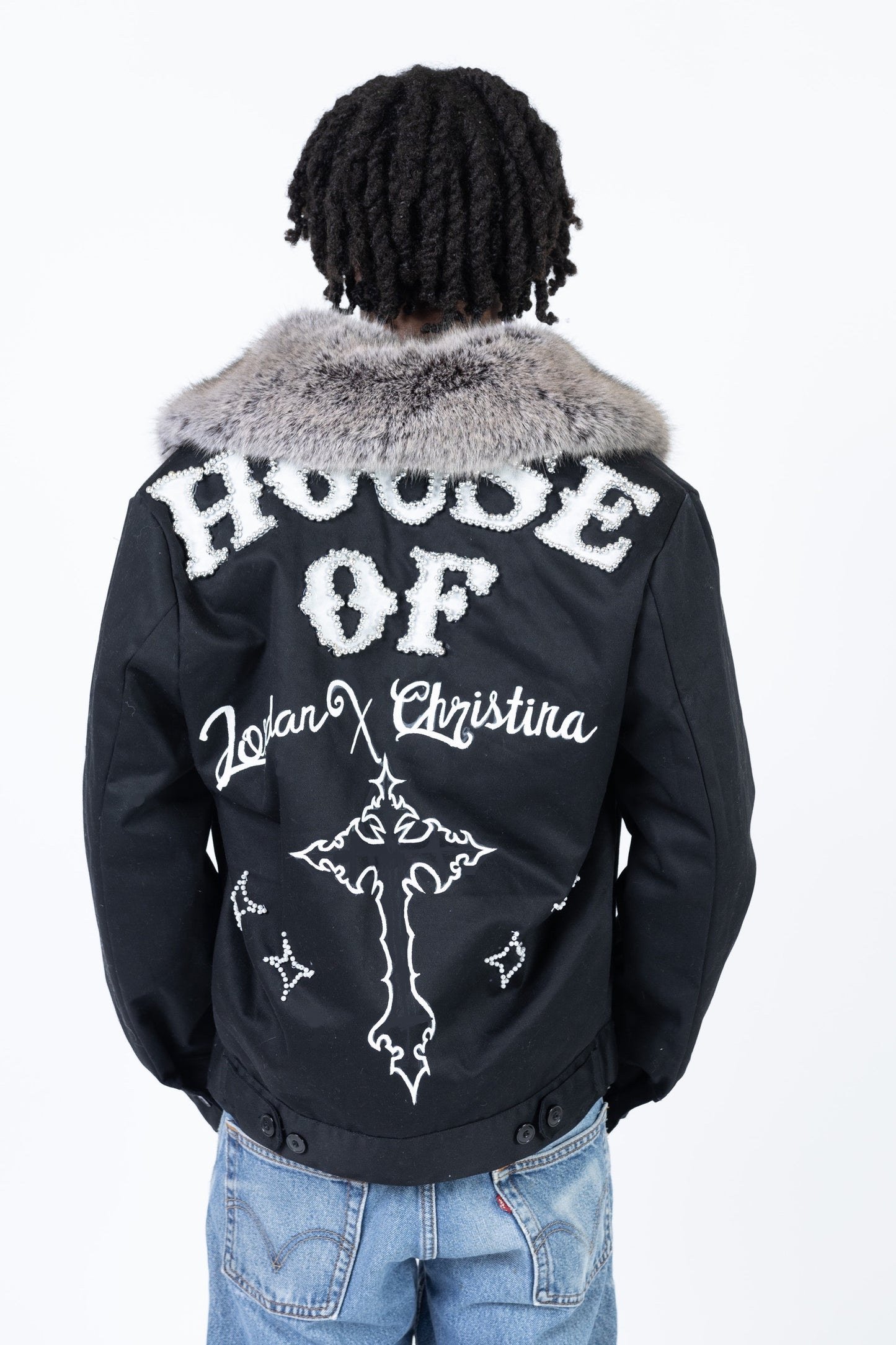 Studded Stole Jacket