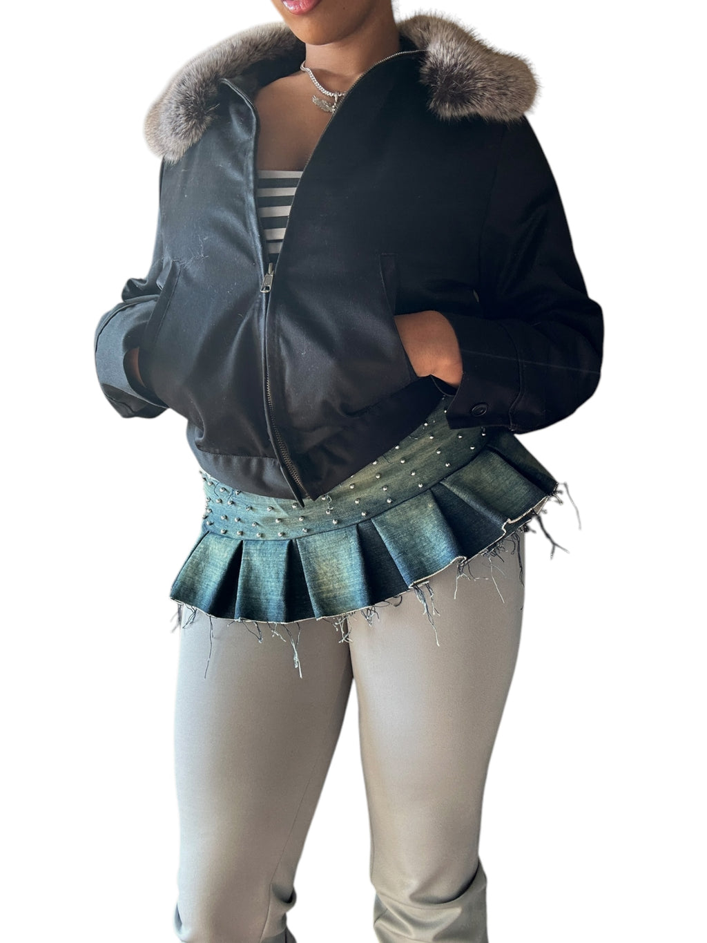 Studz Wrap Mini Skirt