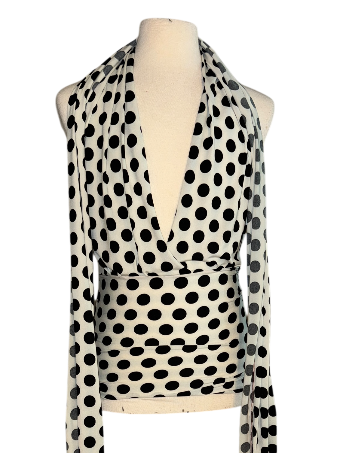 THIS White Polkadot Tank/Dress