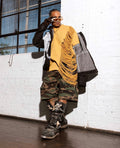 Yellow Fire Distressed Tee