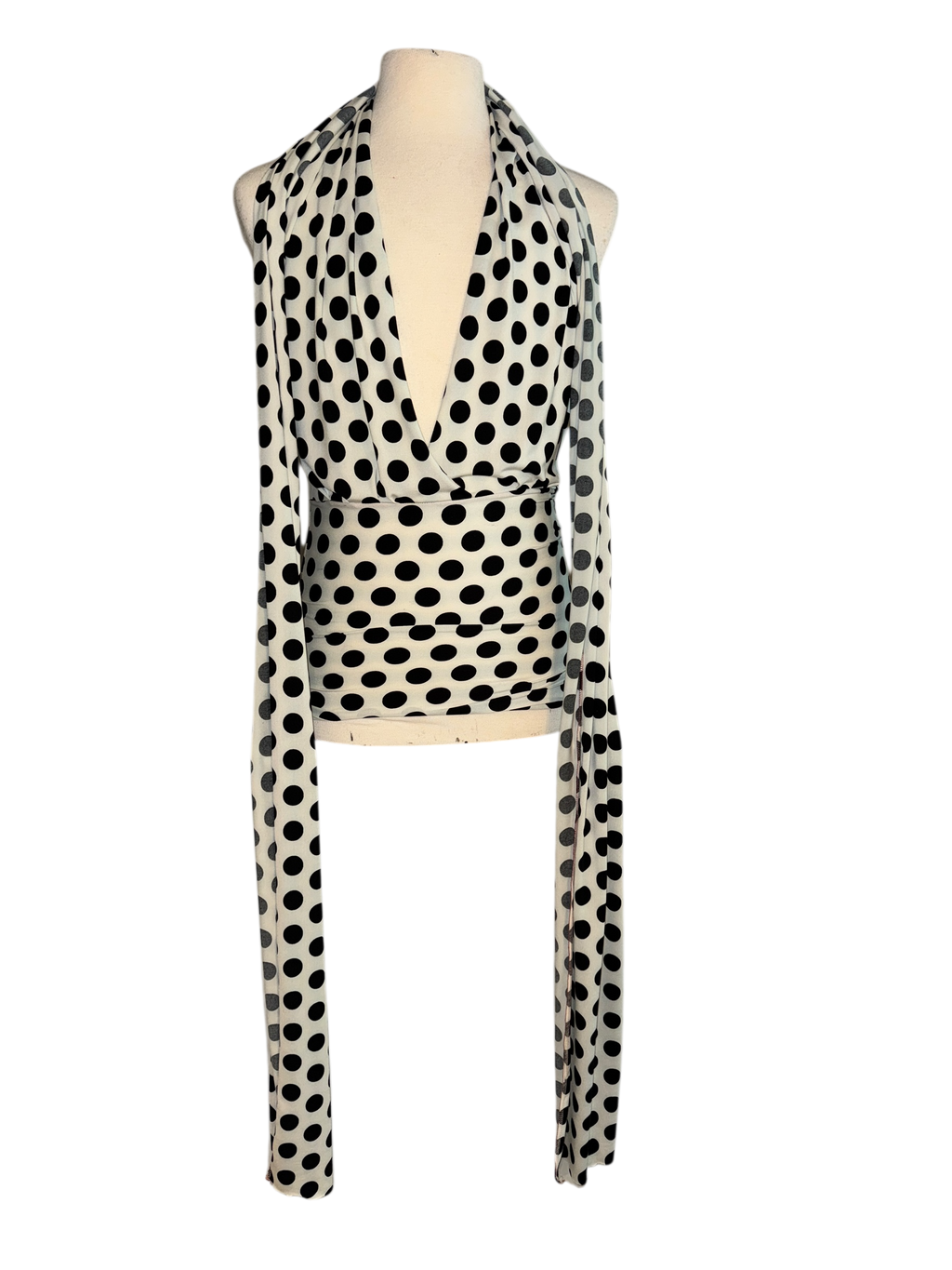 THIS White Polkadot Tank/Dress