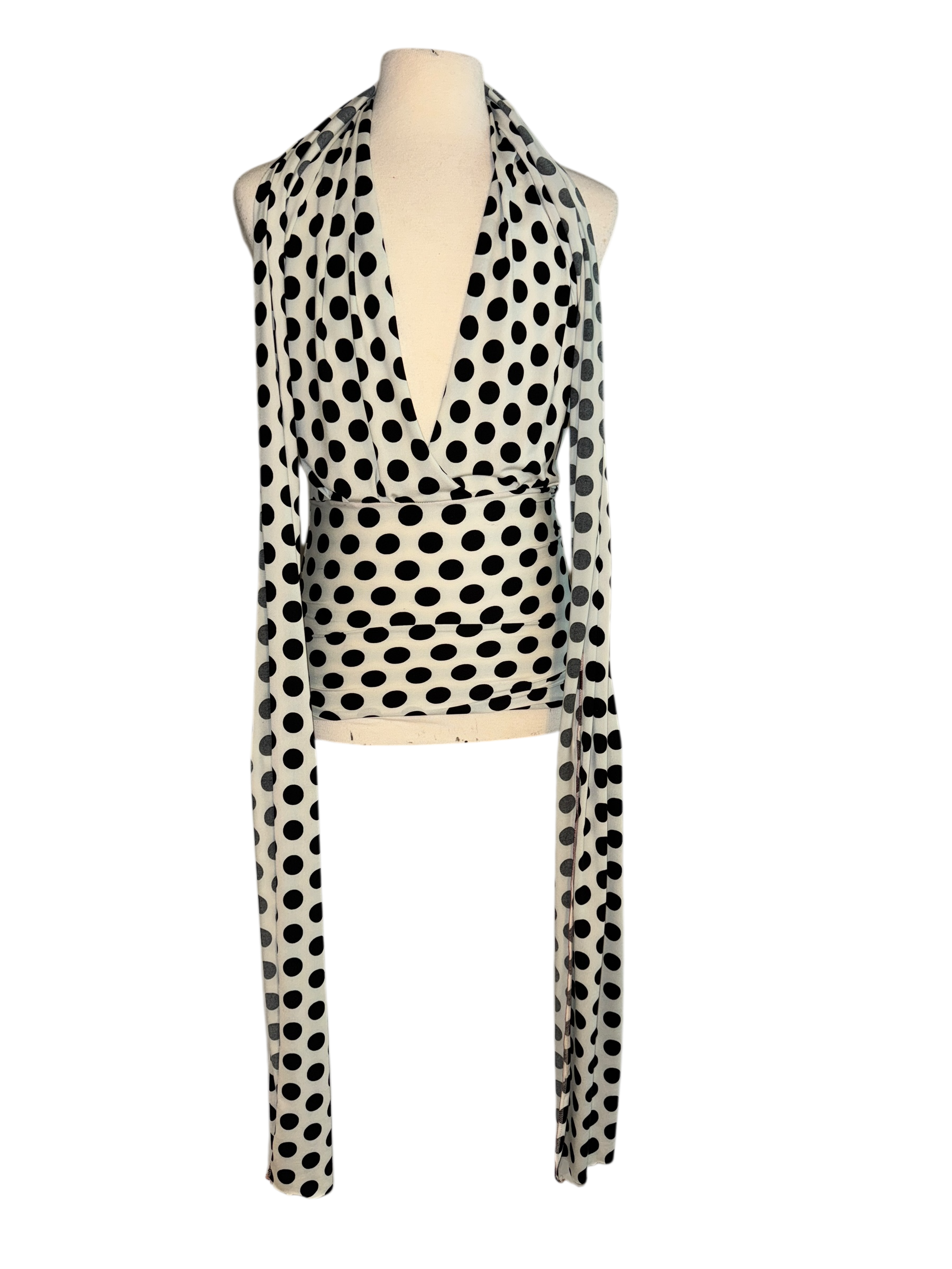 THIS White Polkadot Tank/Dress