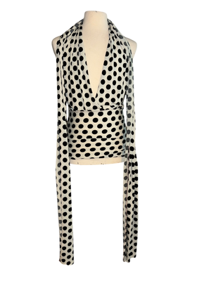 THIS White Polkadot Tank/Dress