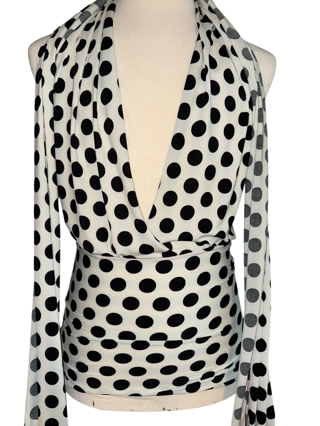 THIS White Polkadot Tank/Dress