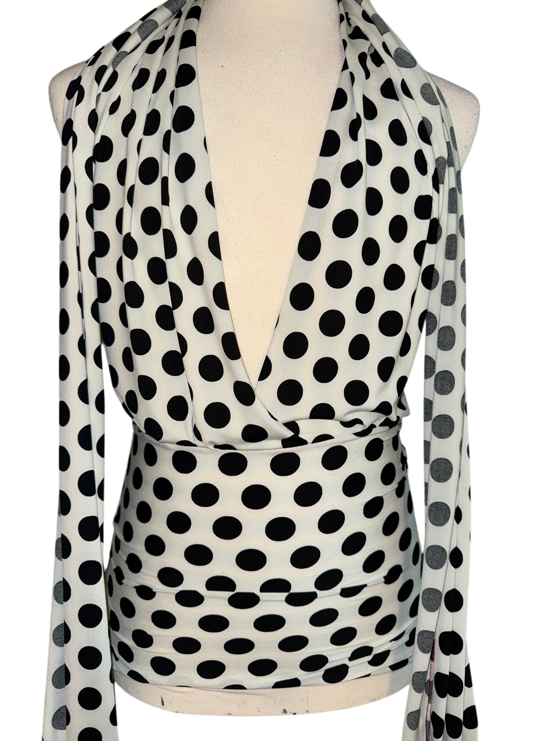 THIS White Polkadot Tank/Dress