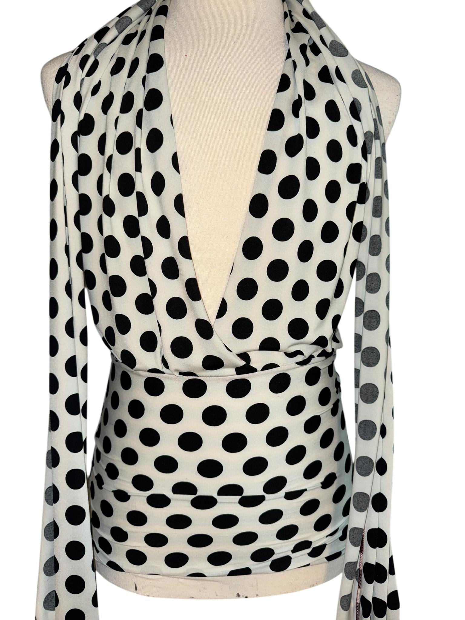 THIS White Polkadot Tank/Dress